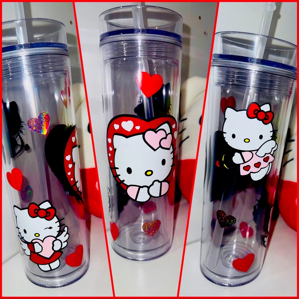 Hello Kitty inspired Tumbler